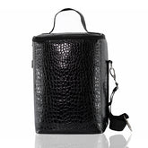 Porta Vinho Térmico Croco Black
