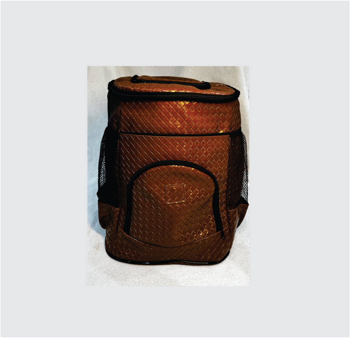 Cooler Bag Brown - Mochila com isolamento térmico